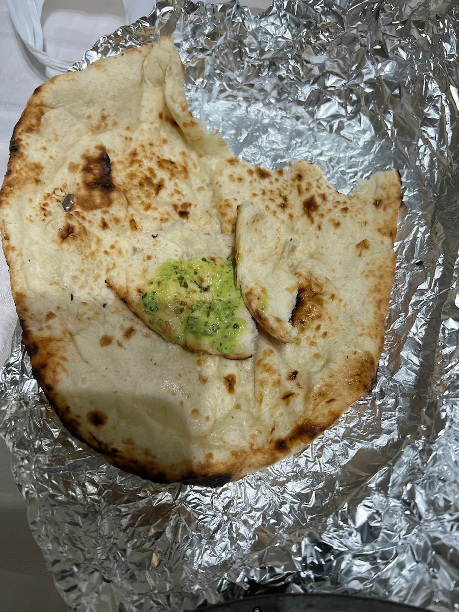 Garlic Naan, Dil-e-Punjab Sweets & Restaurant
