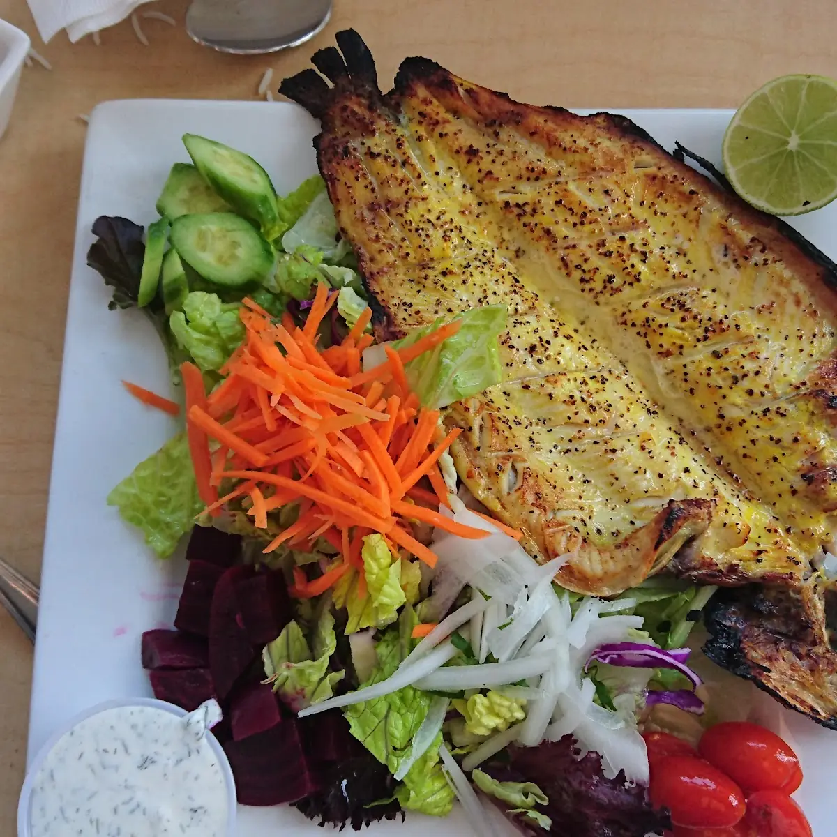 Grilled Trout Special