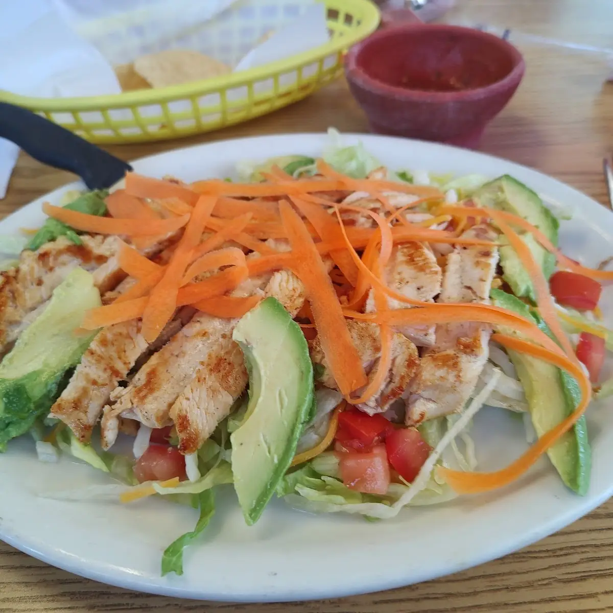 Chicken Fajita Salad