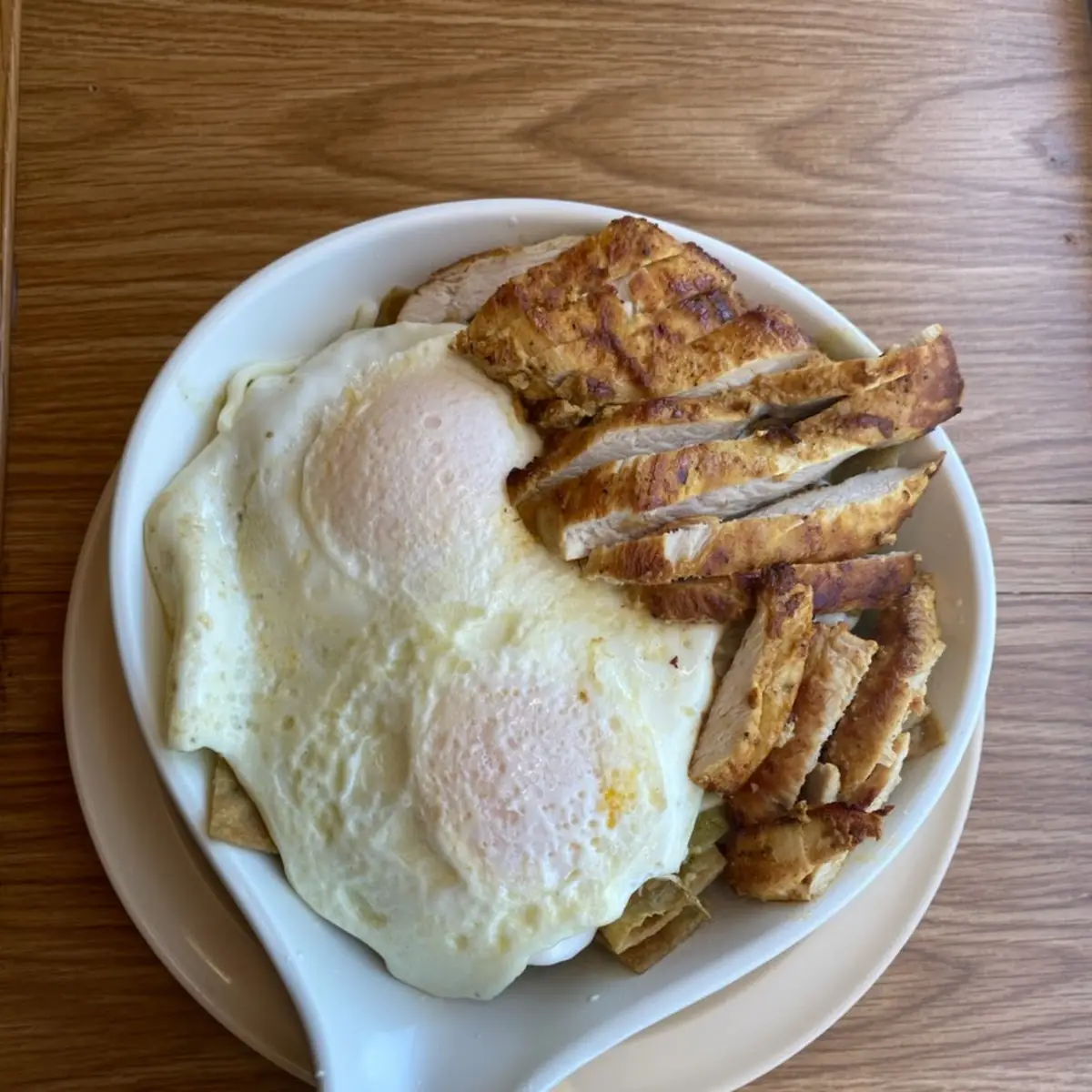 Pork Chop & Eggs