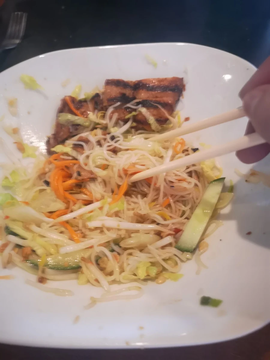 BBQ Pork Vermicelli and Spring Roll, PHO Aylmer