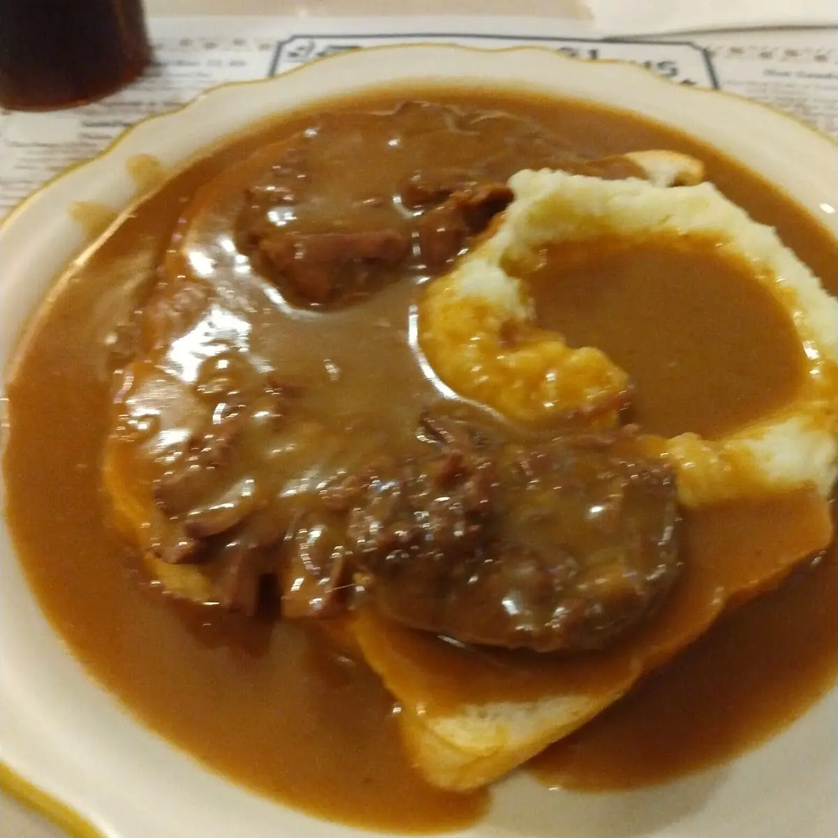 Hot Roast Beef Sandwich