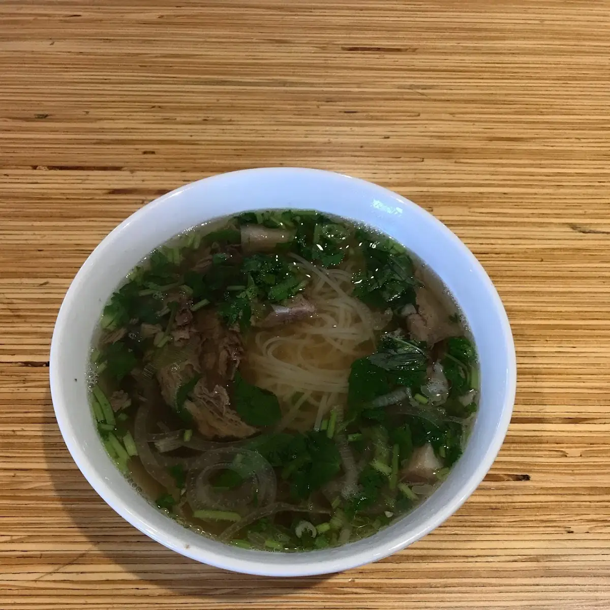 Paleo Beef Pho Tai & Rau Bistec Y Verduras
