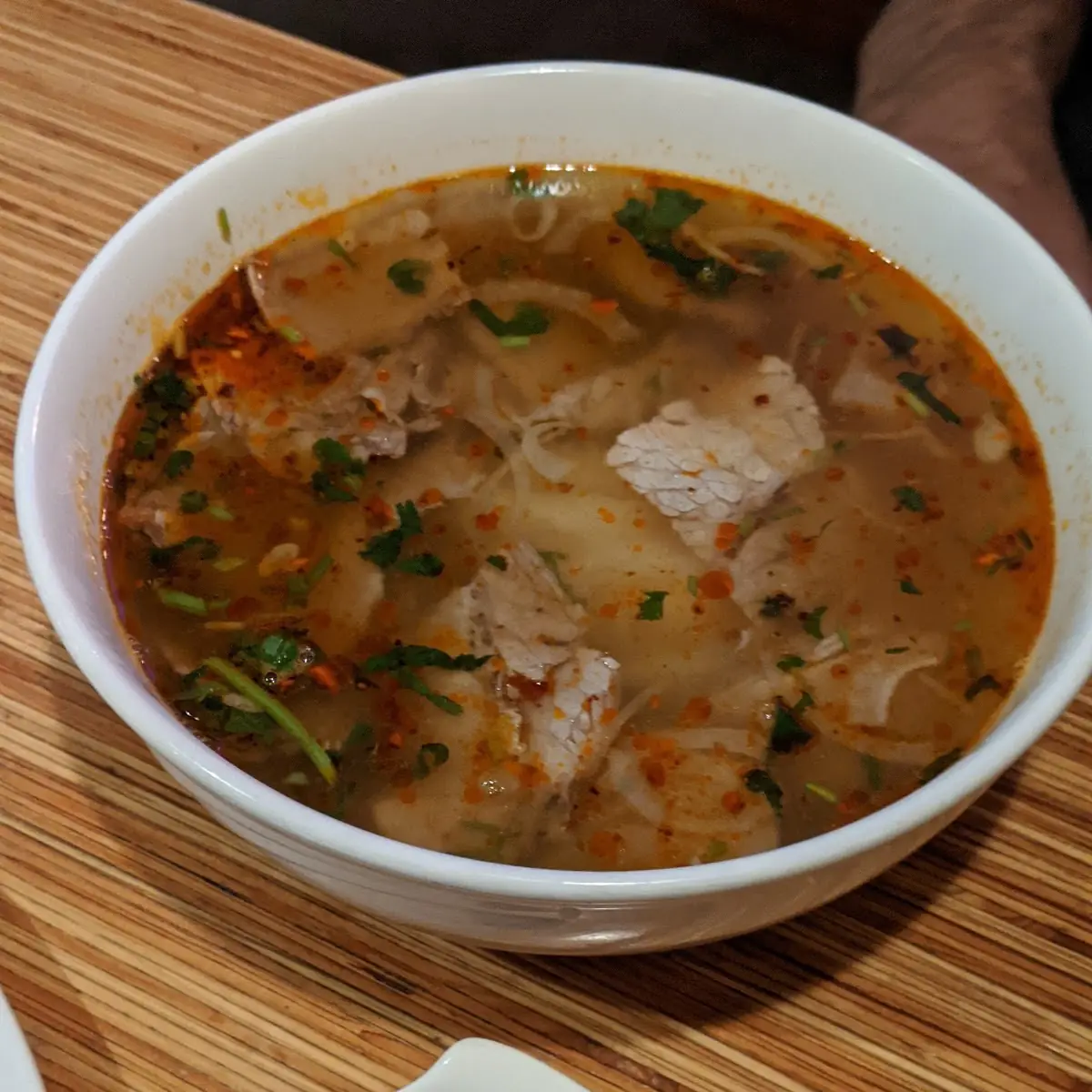 Spicy Beef Soup Pho Cay Carne Picante