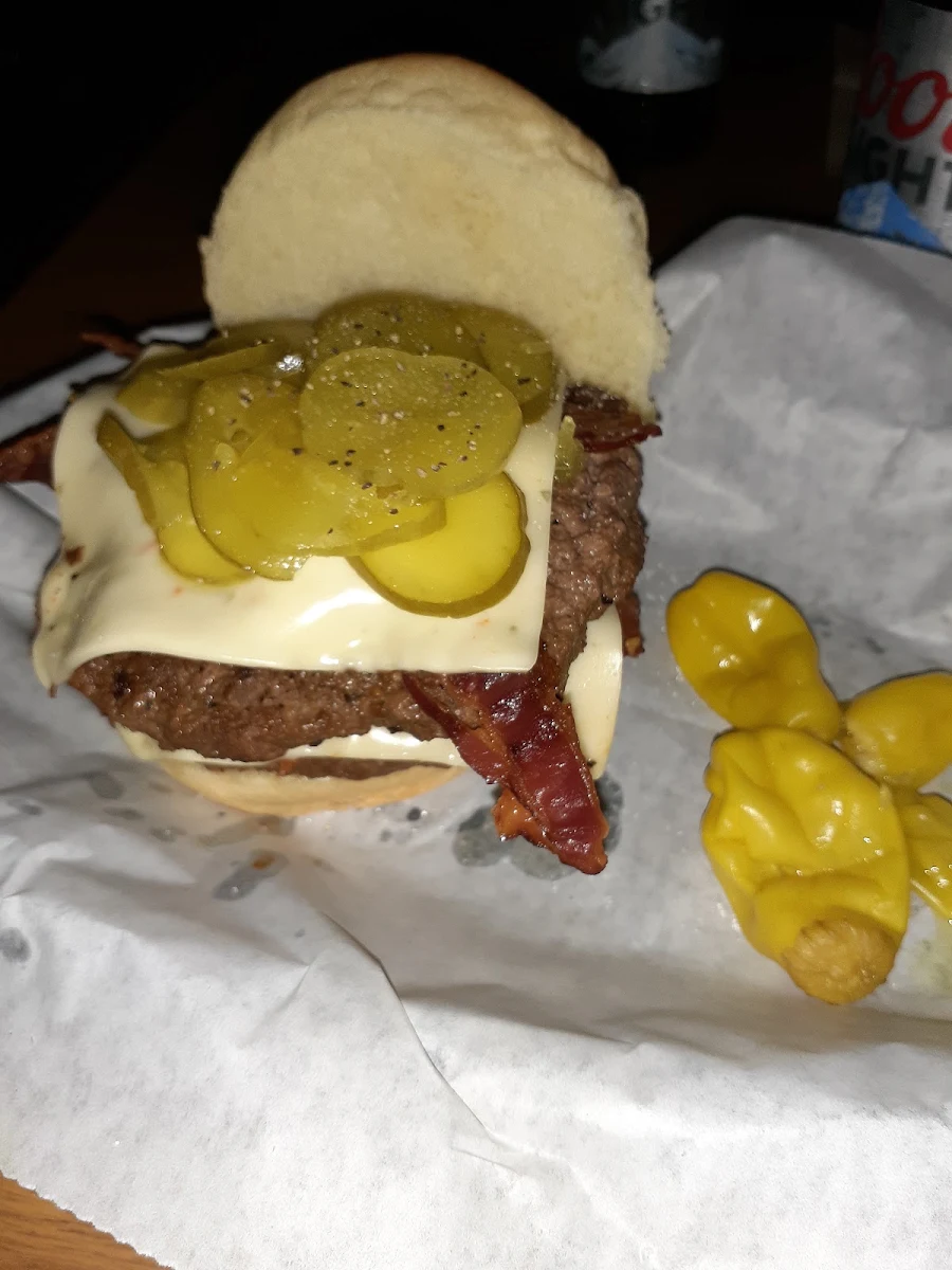 Bacon Swiss Mushroom Burger