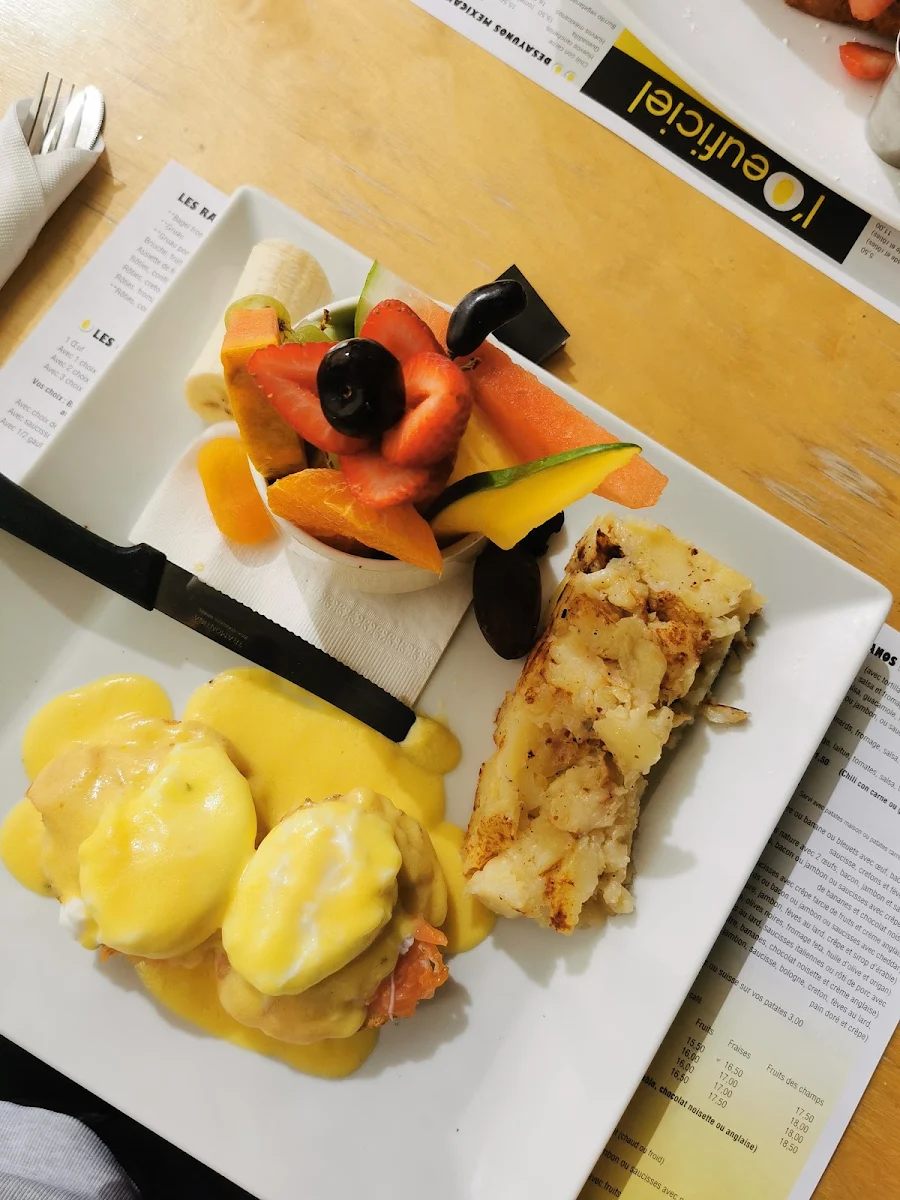 Omelette au Saumon