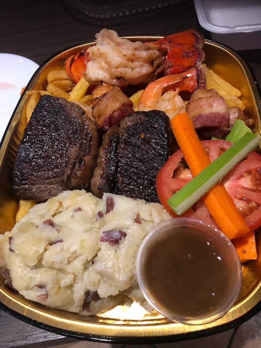 Steak Lobster N Shrimp, Ritz Bites Bar and Grill