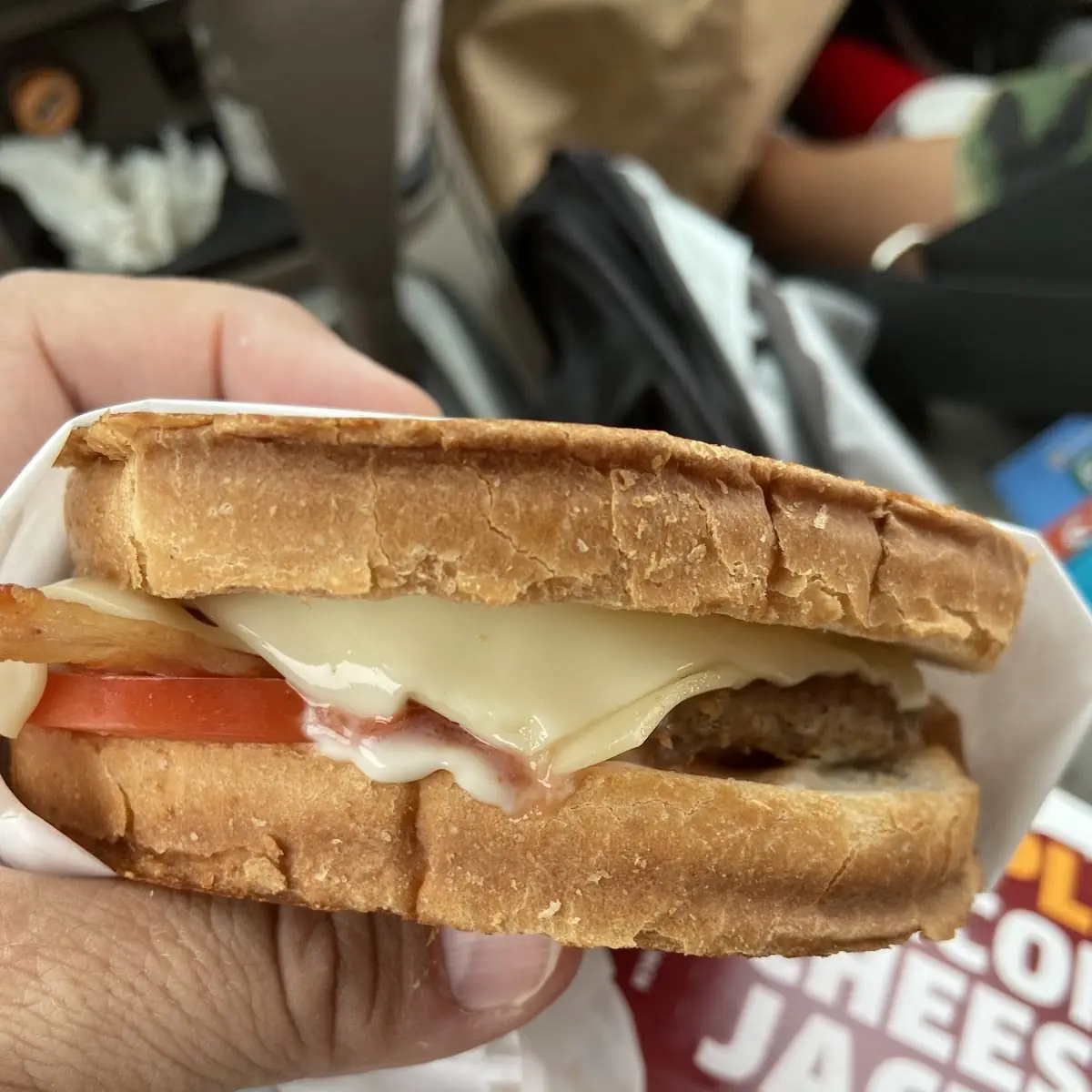 Sourdough Patty Melt Burger