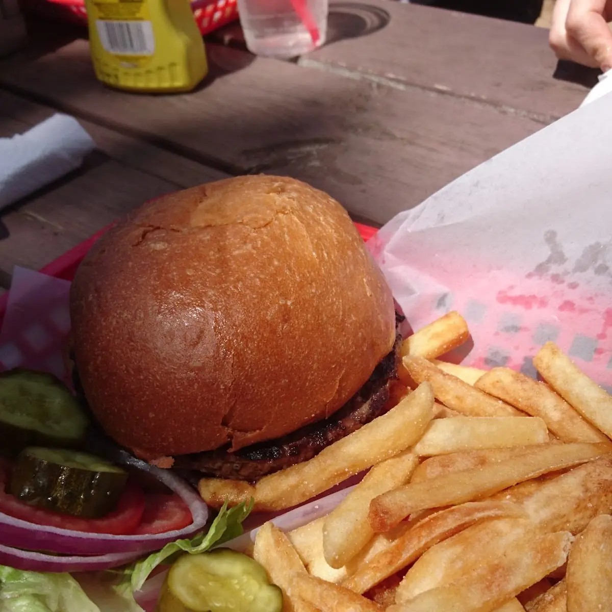 Half Pound Burger
