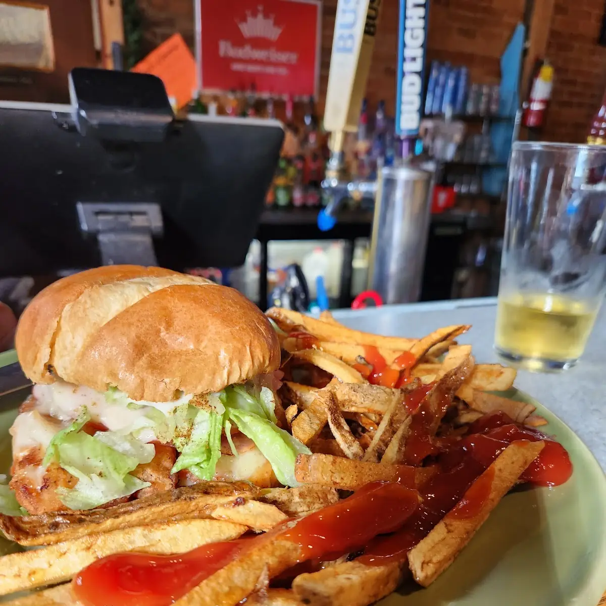 Chicken Cordon Bleu Sandwich
