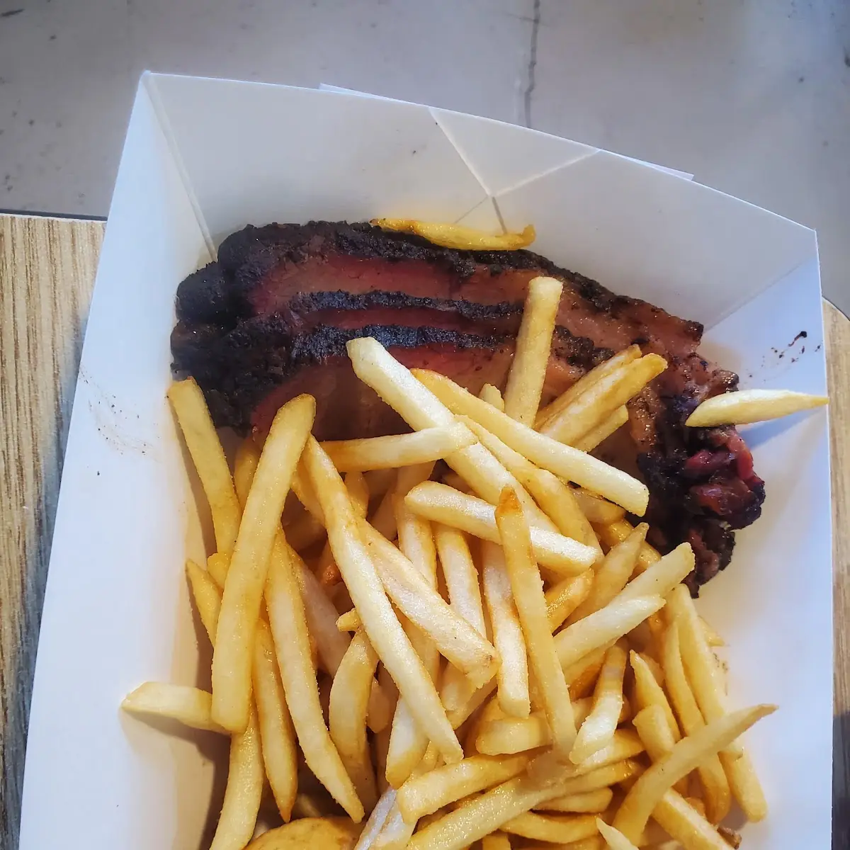 Beef Brisket with Fries