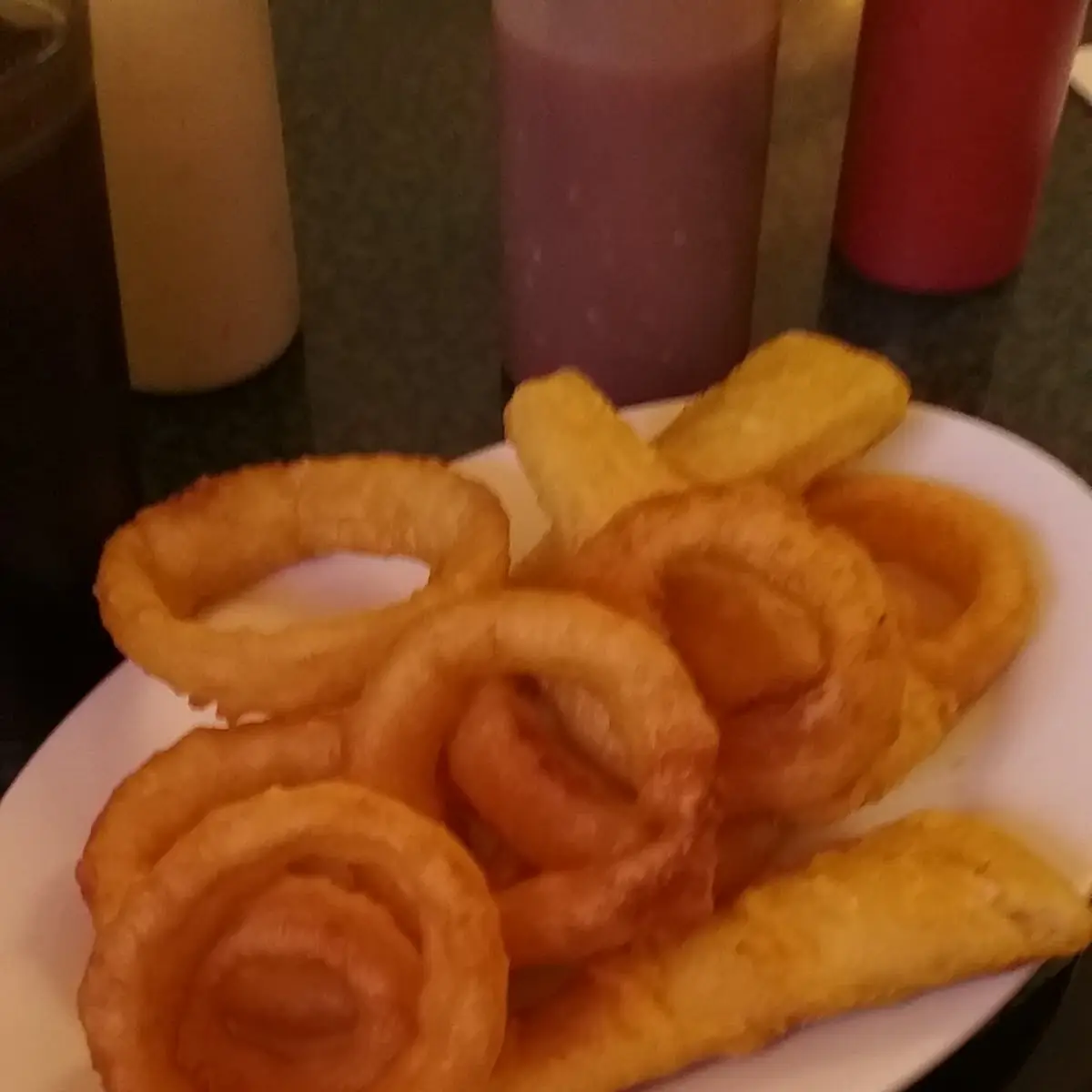 Fish and Onion Rings