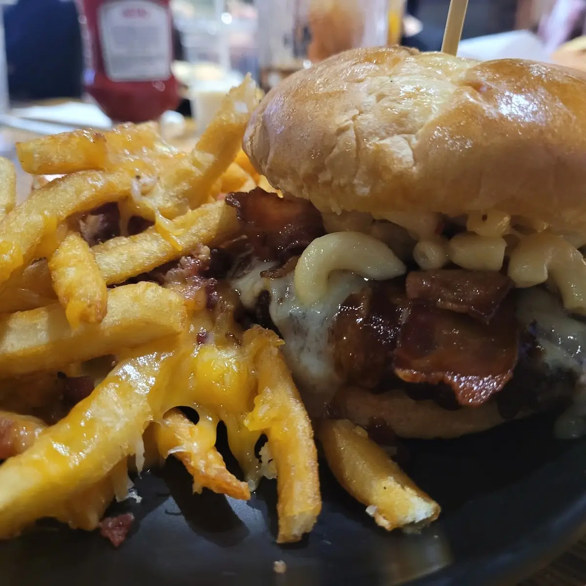 Mac and Cheese Burger