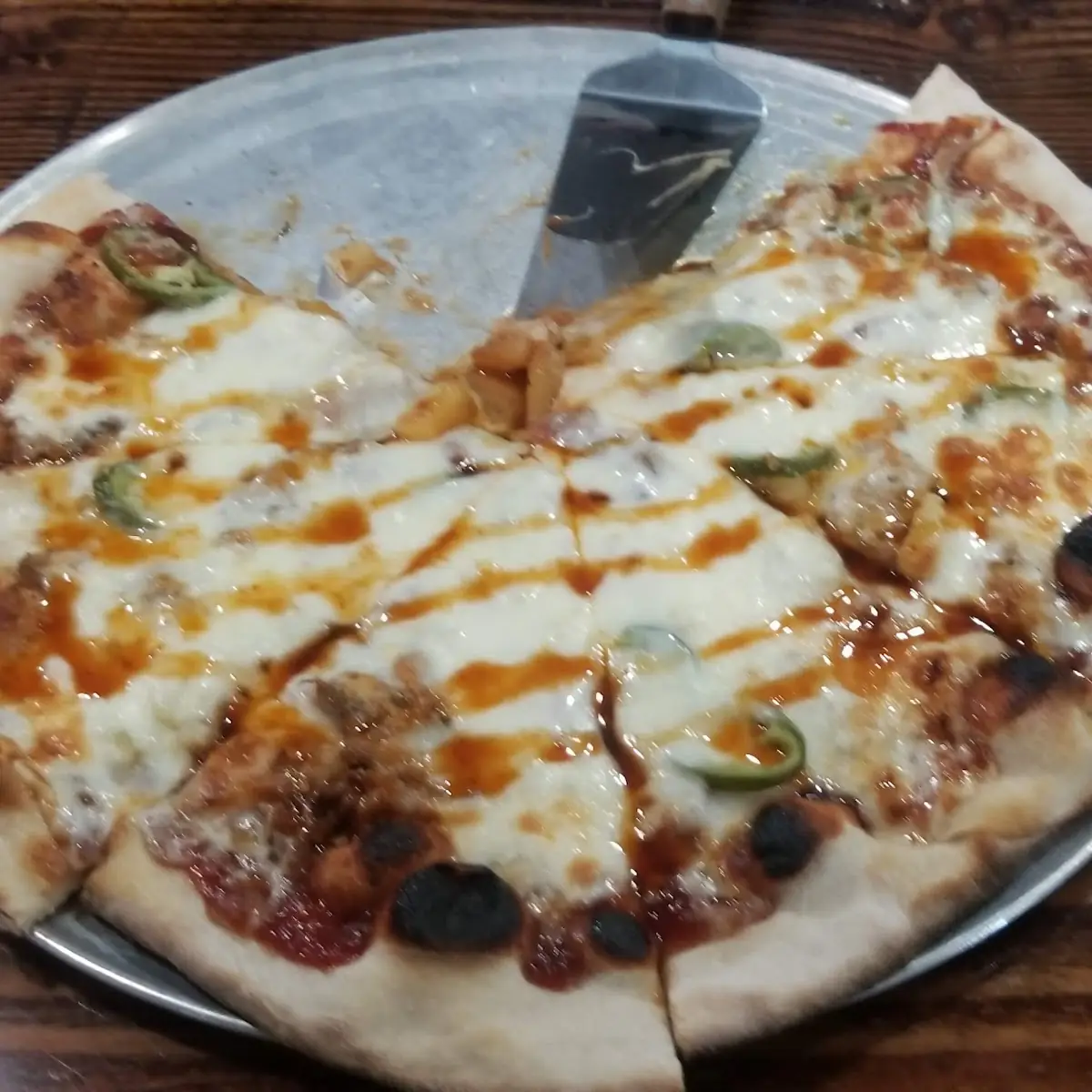 Hot Hawaiian Pizza