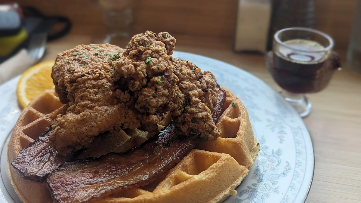 2 Piece Chicken and Waffles