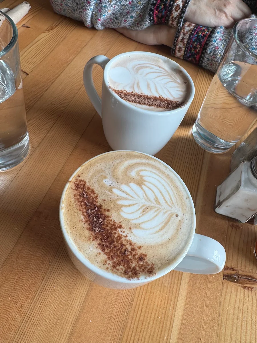 Leaf Latte Art