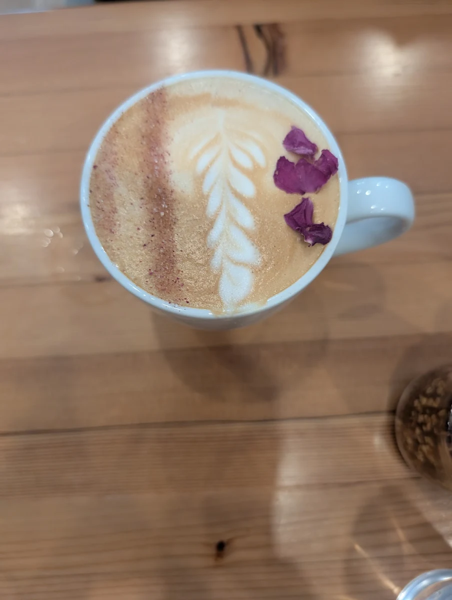 Nootka Rose Latte