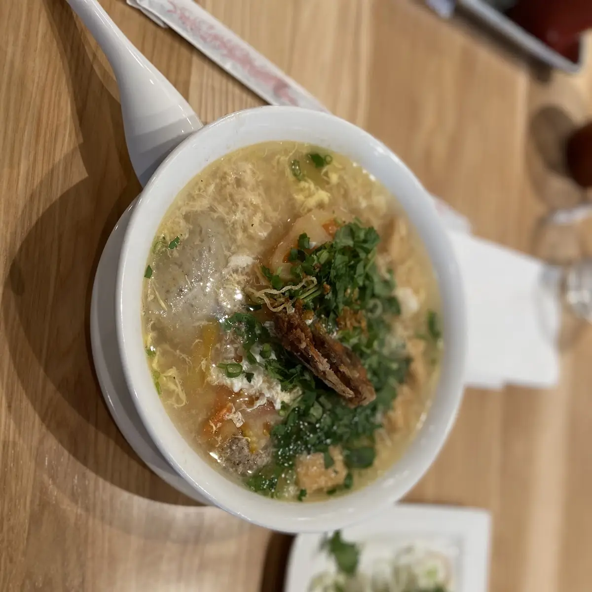 Egg Crab Soup Sup Cua
