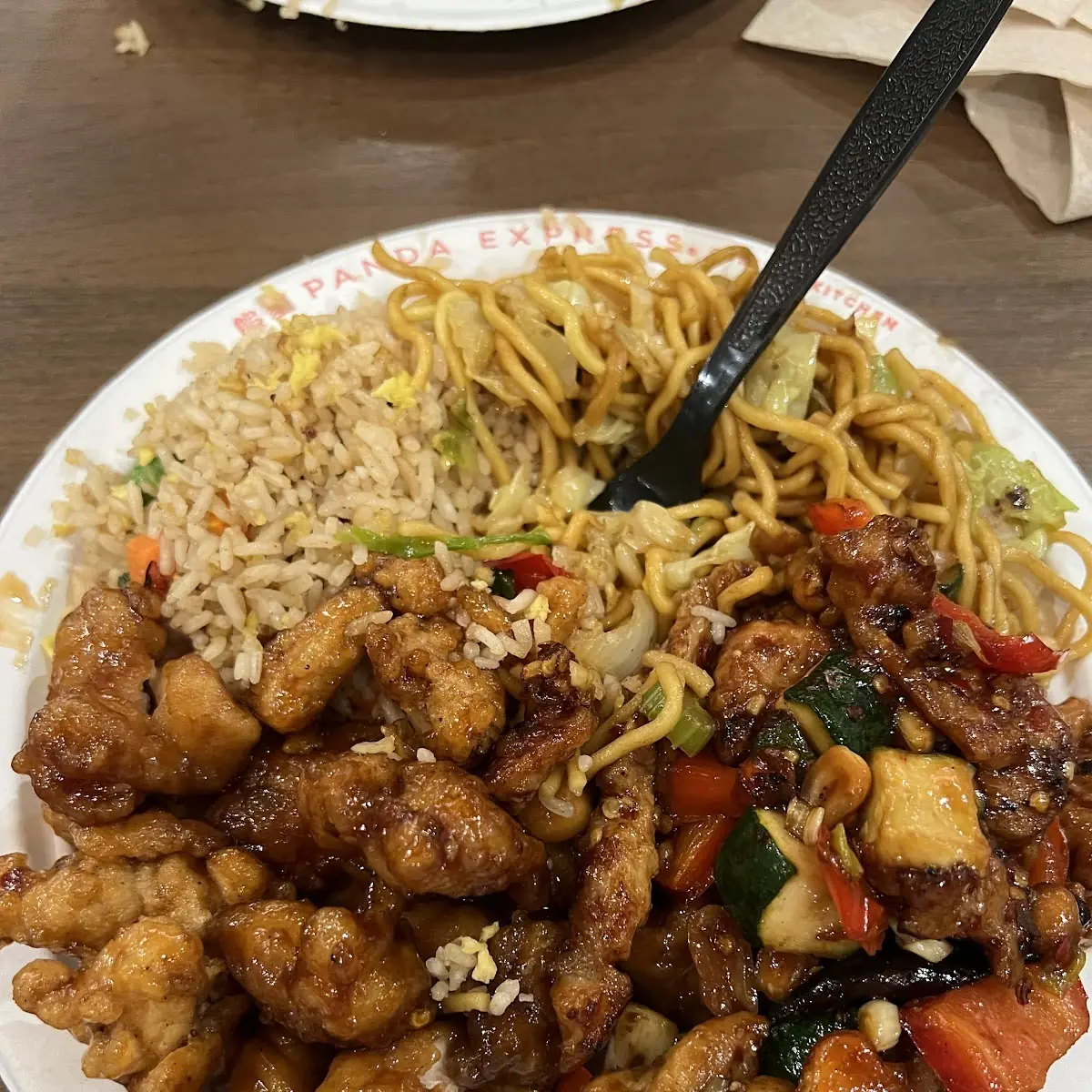 Kung Pao Chicken Orange Chicken Fried Rice Chow Mein
