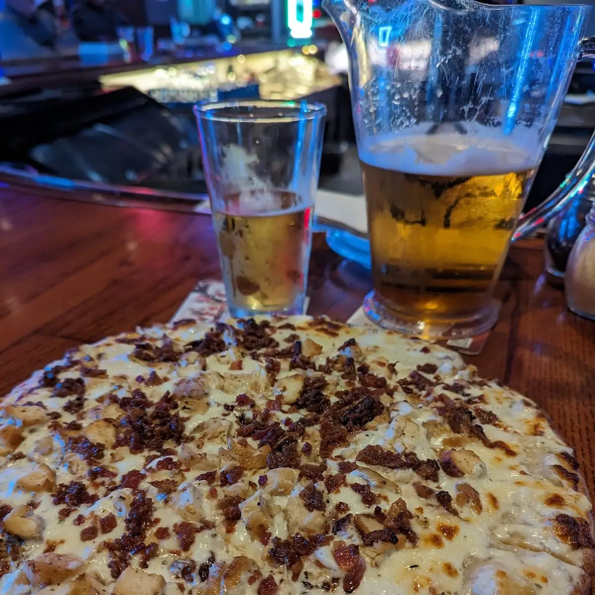 Chicken Bacon Ranch Pizza