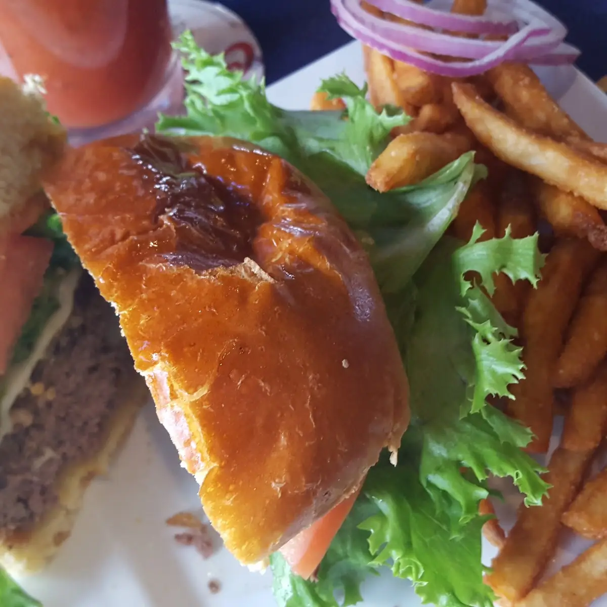 Mushroom Swiss Burger