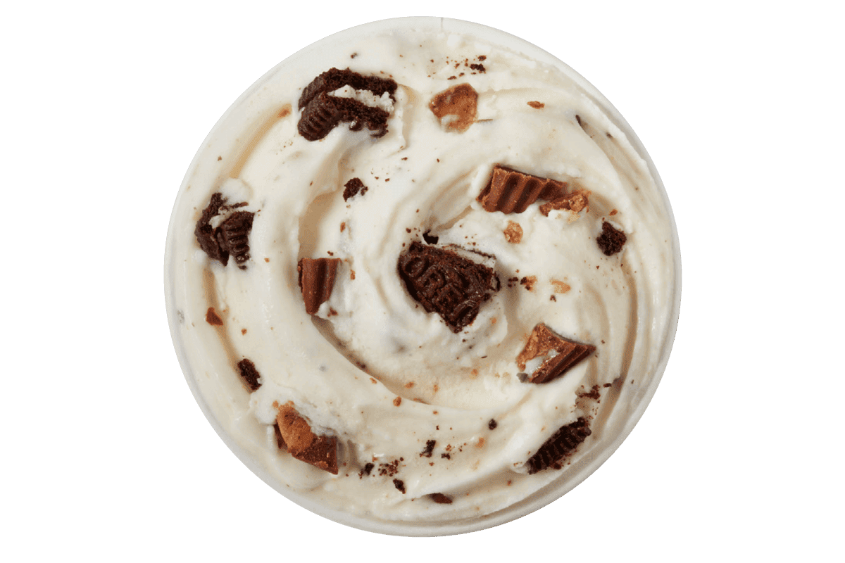 Turtle Pecan Cluster Blizzard Treat
