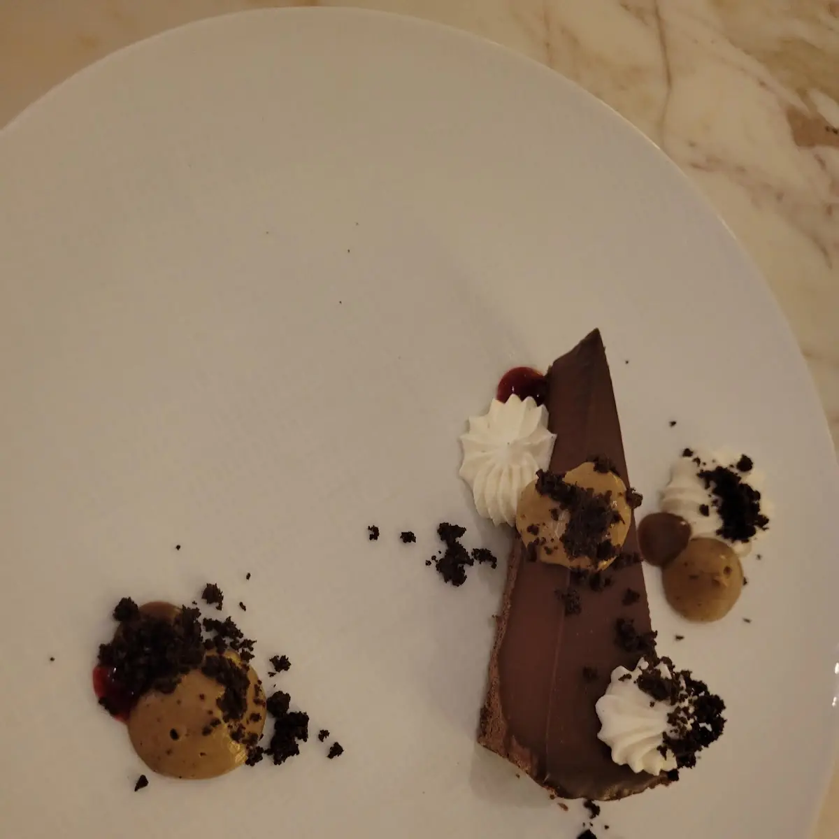 Deconstructed Brownie Sundae