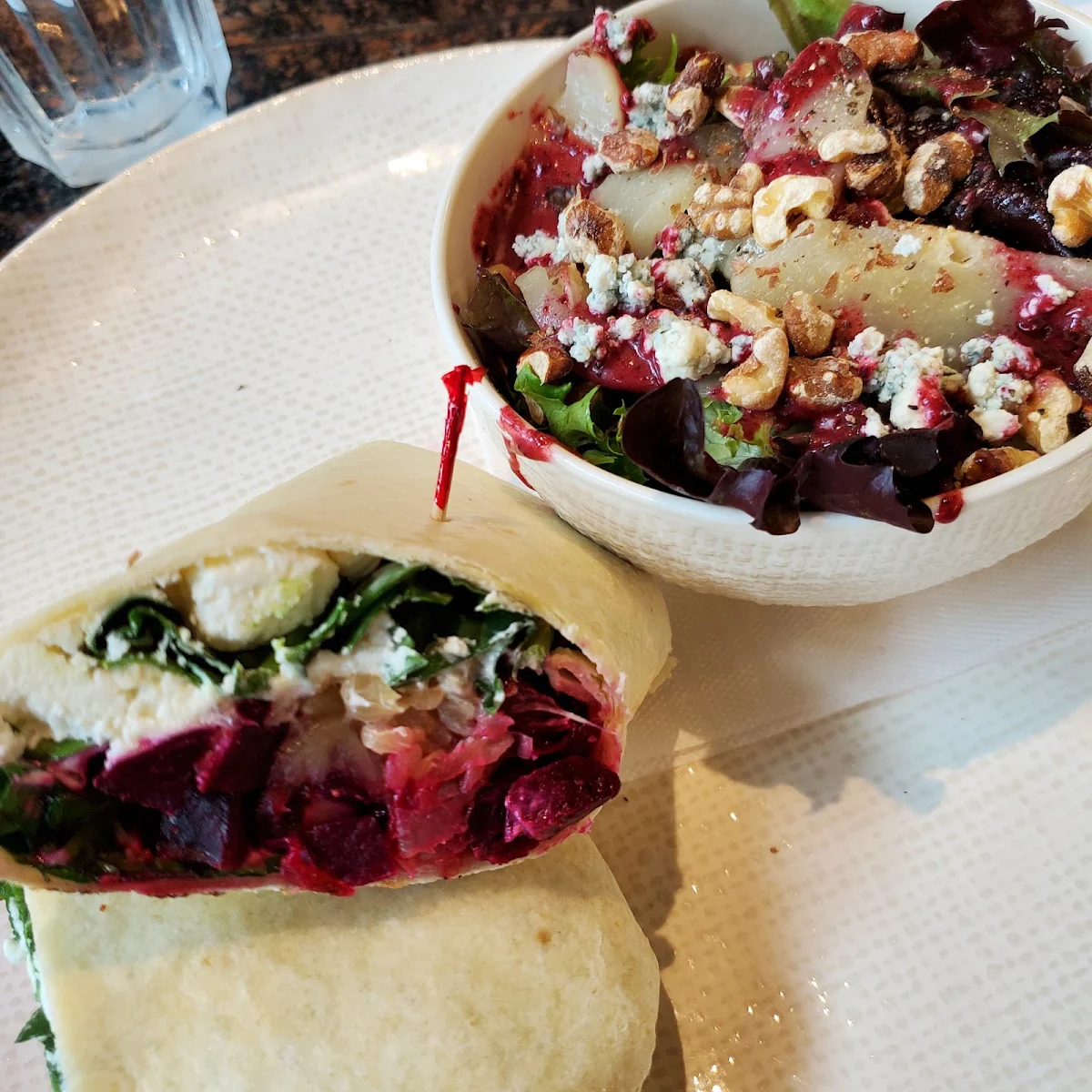 Oven Roasted Beet Wrap