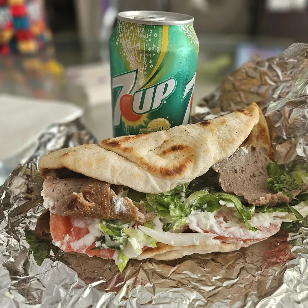 Lamb Gyro Sandwich