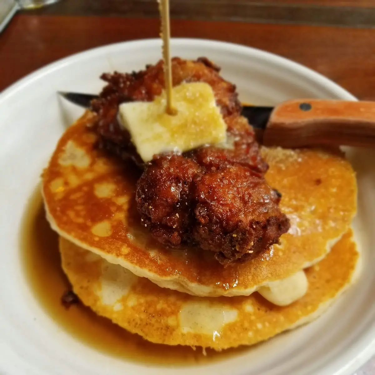 Chicken & Pancakes