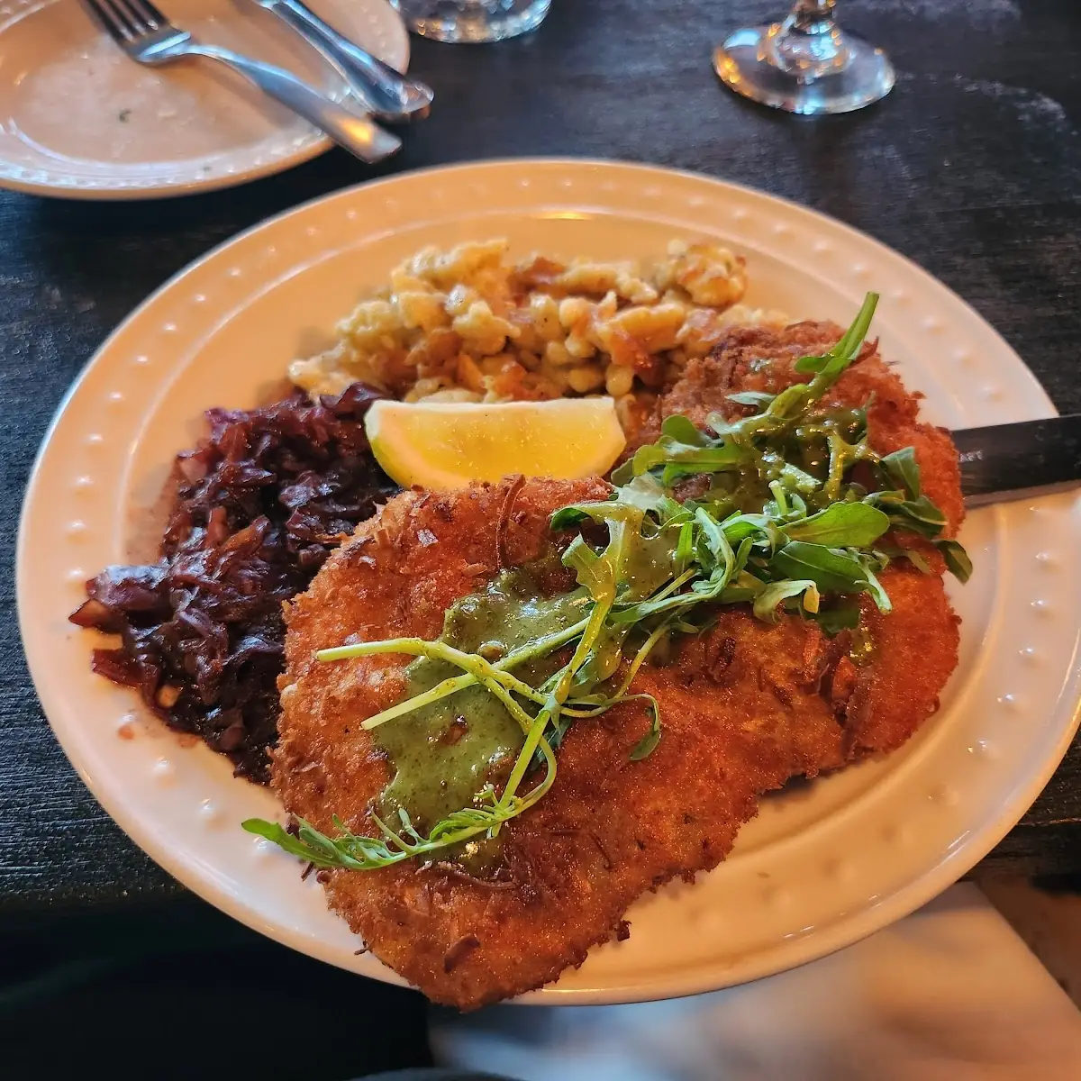 Jaeger Schnitzel