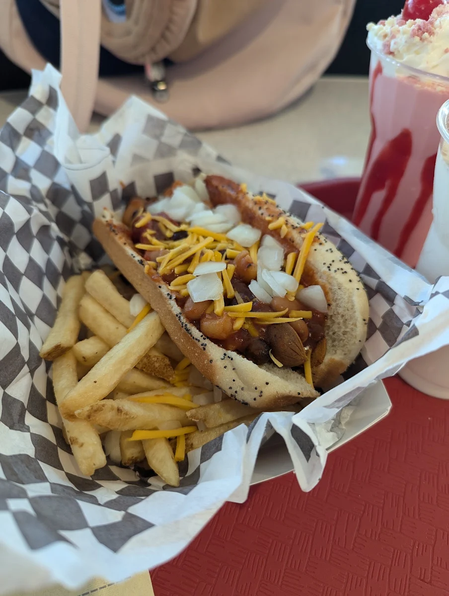 Vegan Chilli Cheese Dog