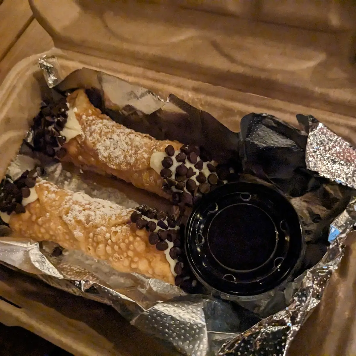 Chocolate Chip Cannolis