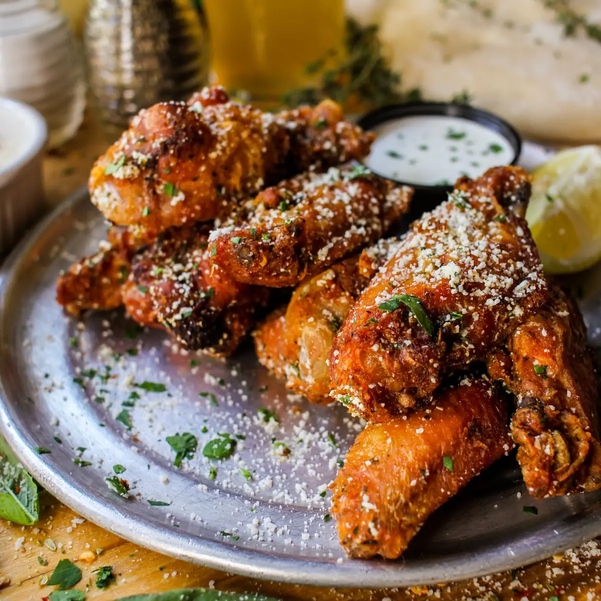 Lemon & Herb Chicken Wings