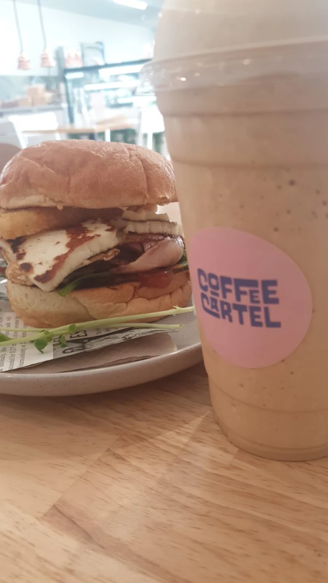 Halloumi Burger, Coffee Cartel NQ - Thuringowa