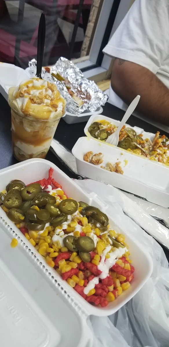 Hot Cheetos with Nacho Cheese