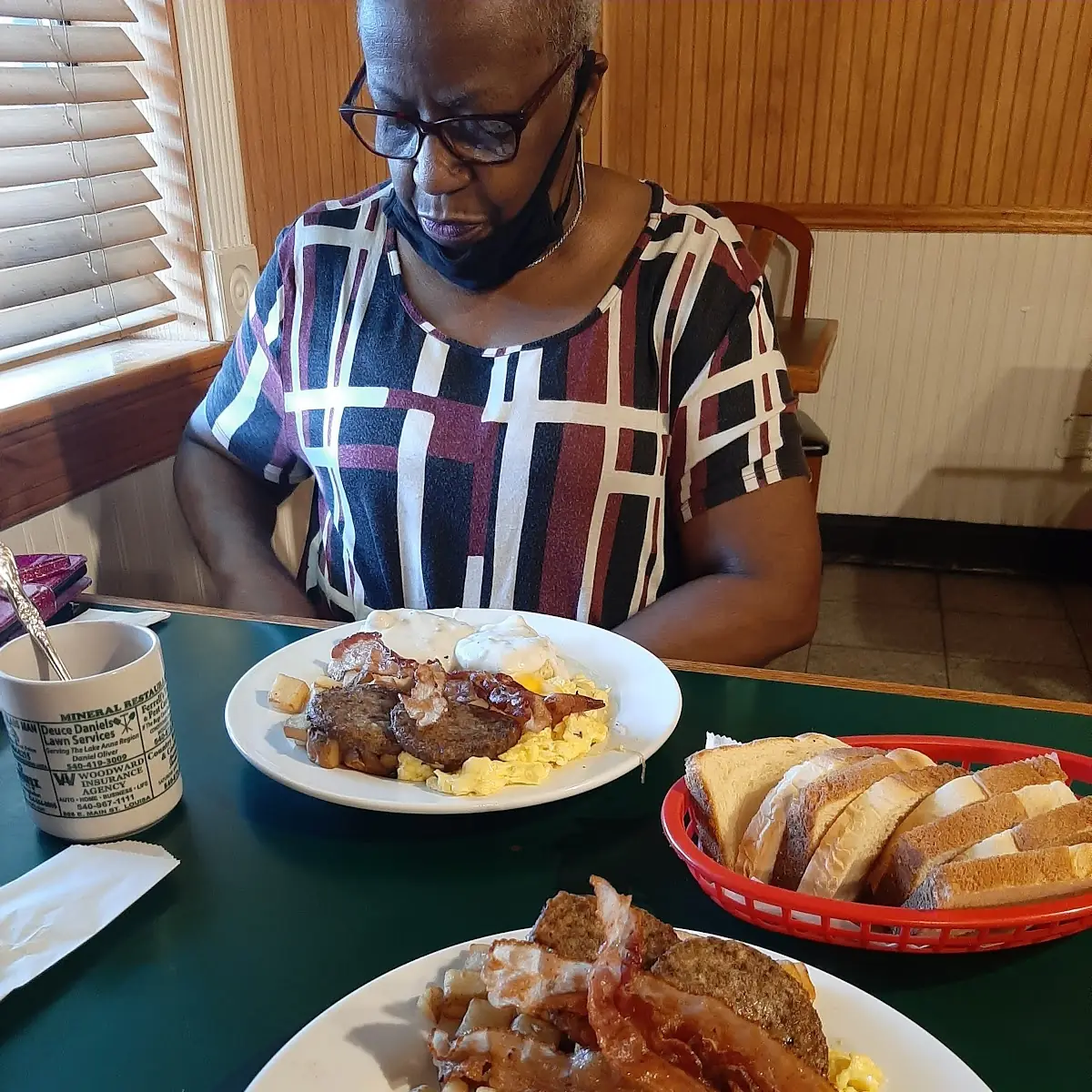 Hungry Man Breakfast Plate