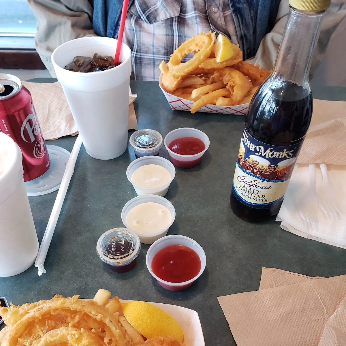 Fish and Onion Rings
