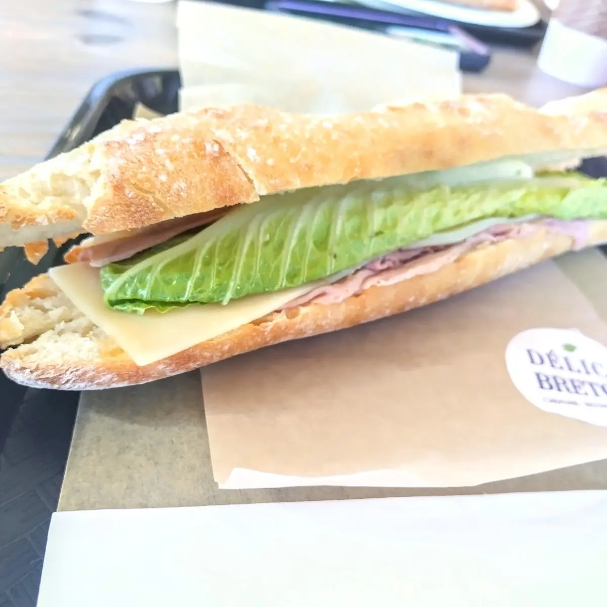 Ham & Cheese Baguette
