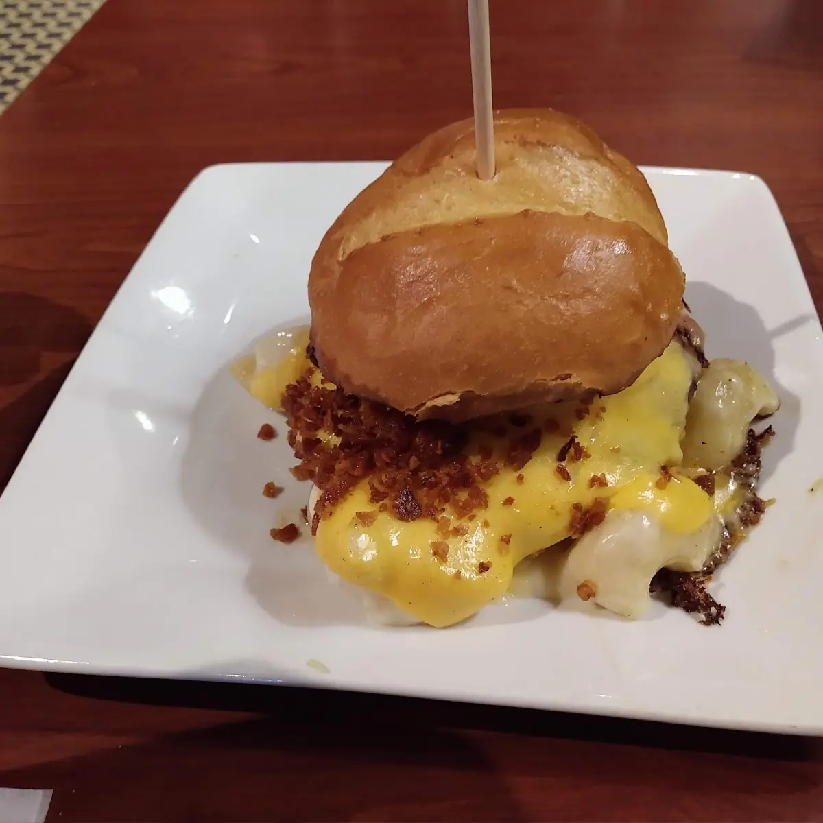 Mac and Cheese Burger