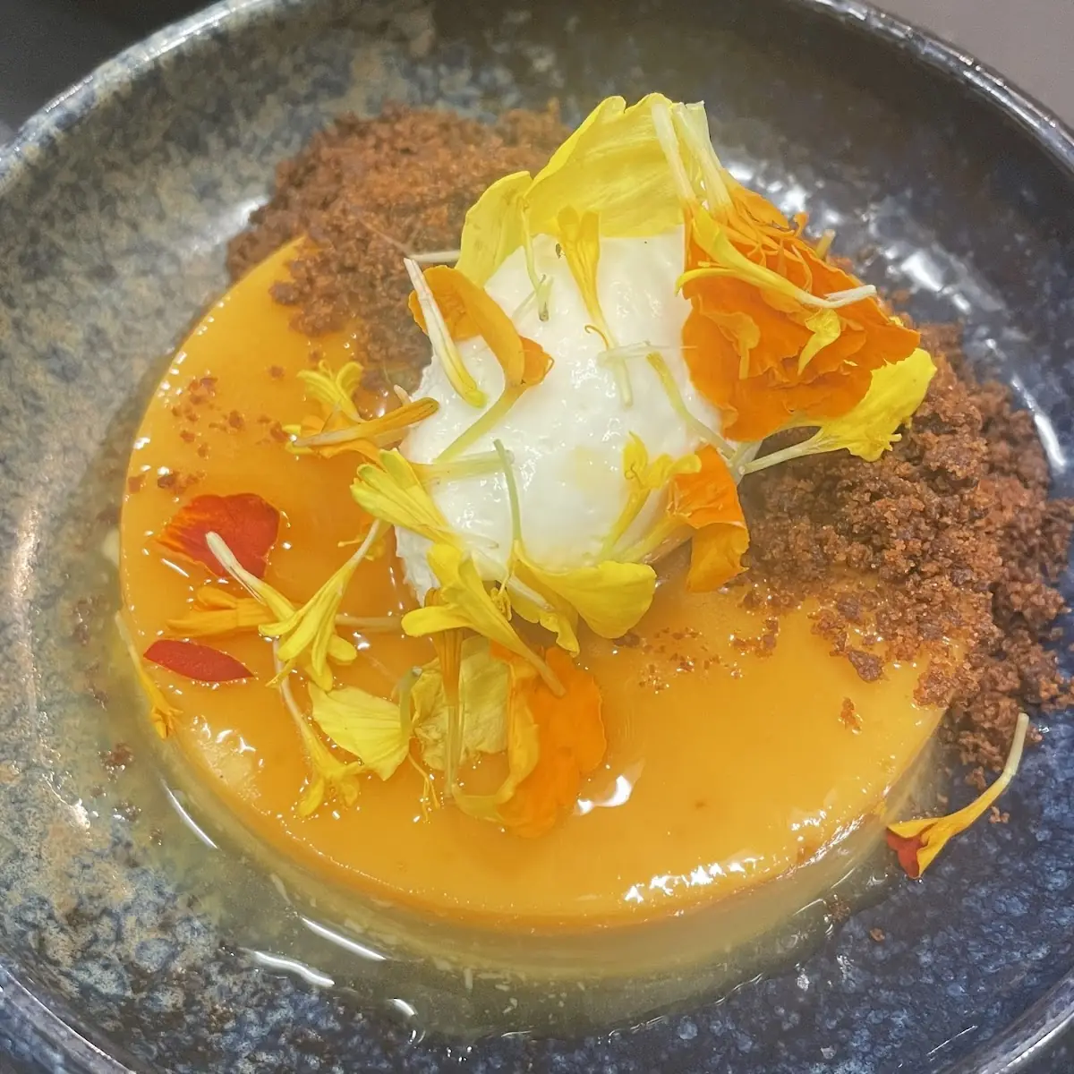 Mango Creme Brulee