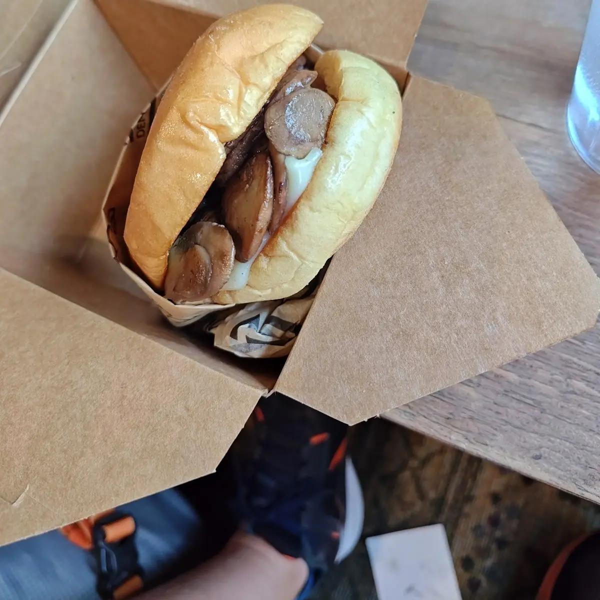 Wild Mushroom Burger