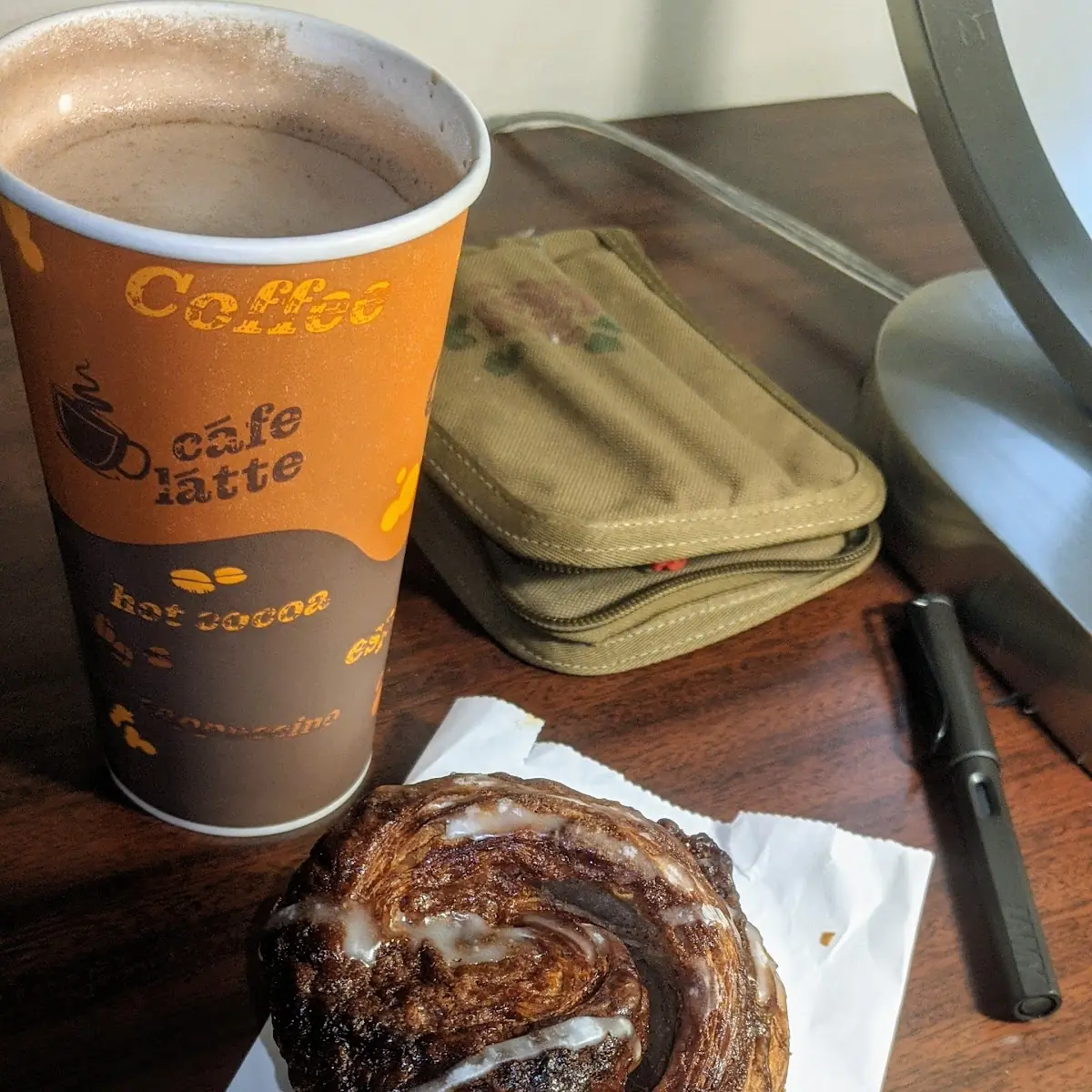 Cinnamon Bun Warmed