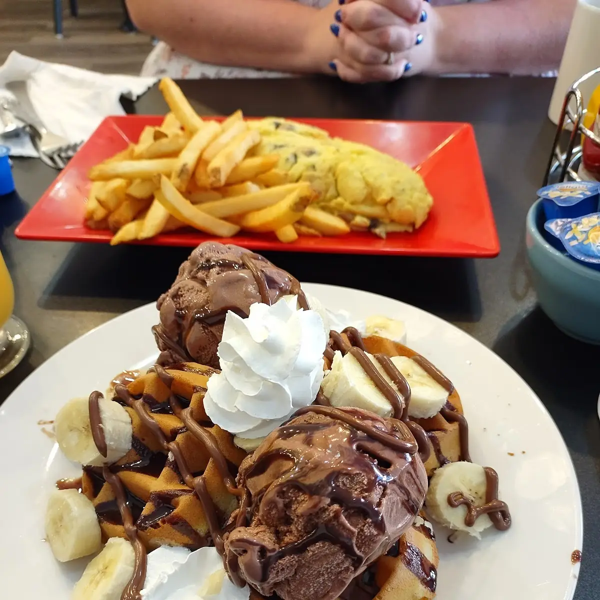 Chocolate Chip Waffle