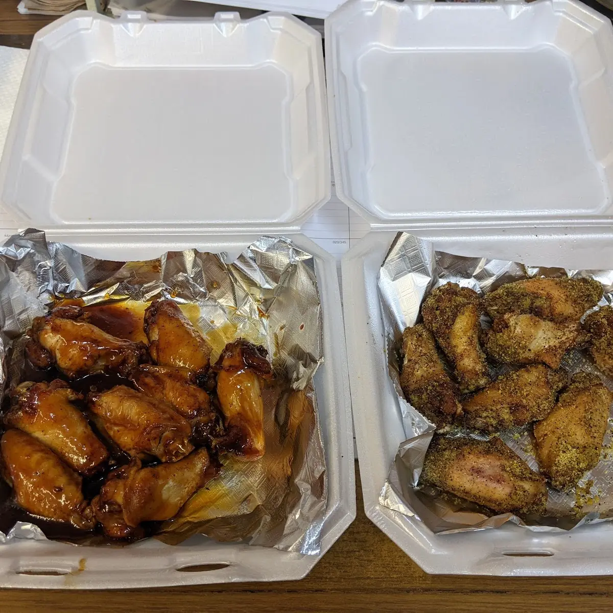 Turkey Wings Dinner