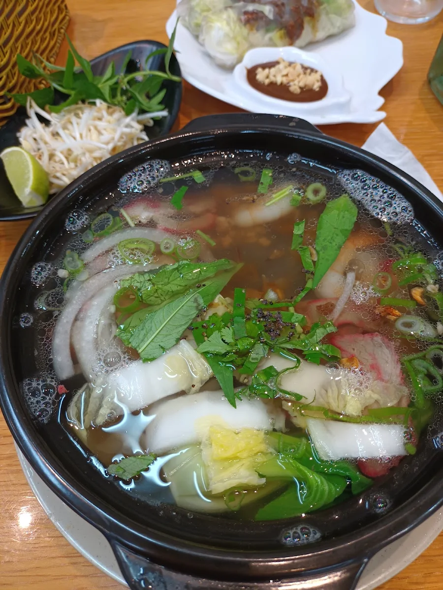Prawn and Pork Soup, Mekong Riverside Vietnamese & Chinese Cuisines