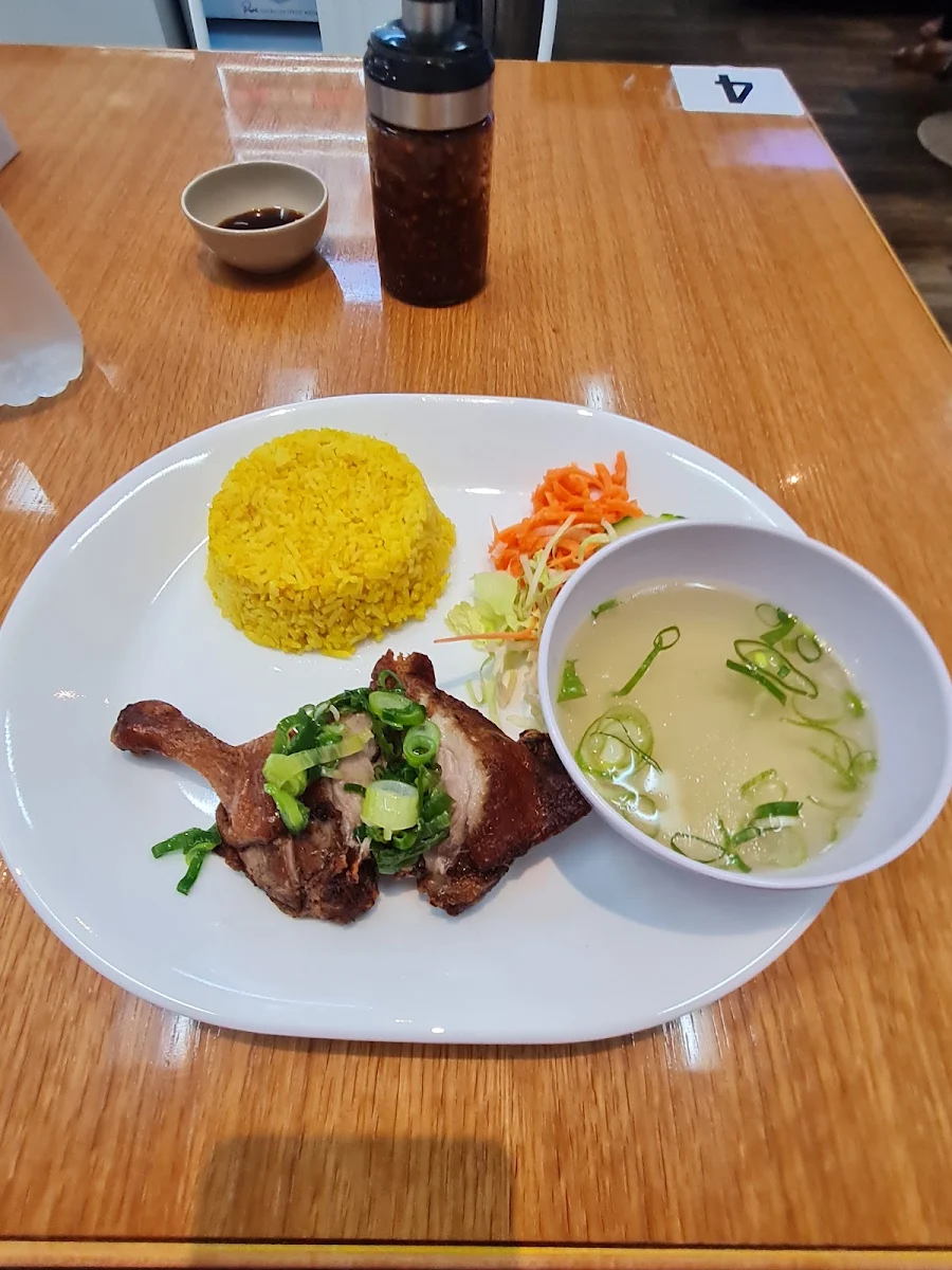 Roasted Duck w Yellow Rice, Mekong Riverside Vietnamese & Chinese Cuisines