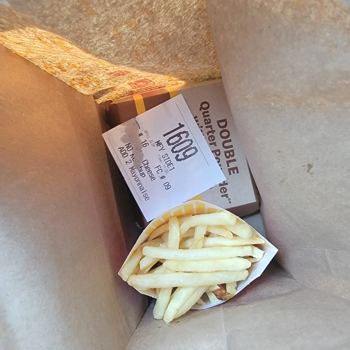 Double Quarter Pounder Meal