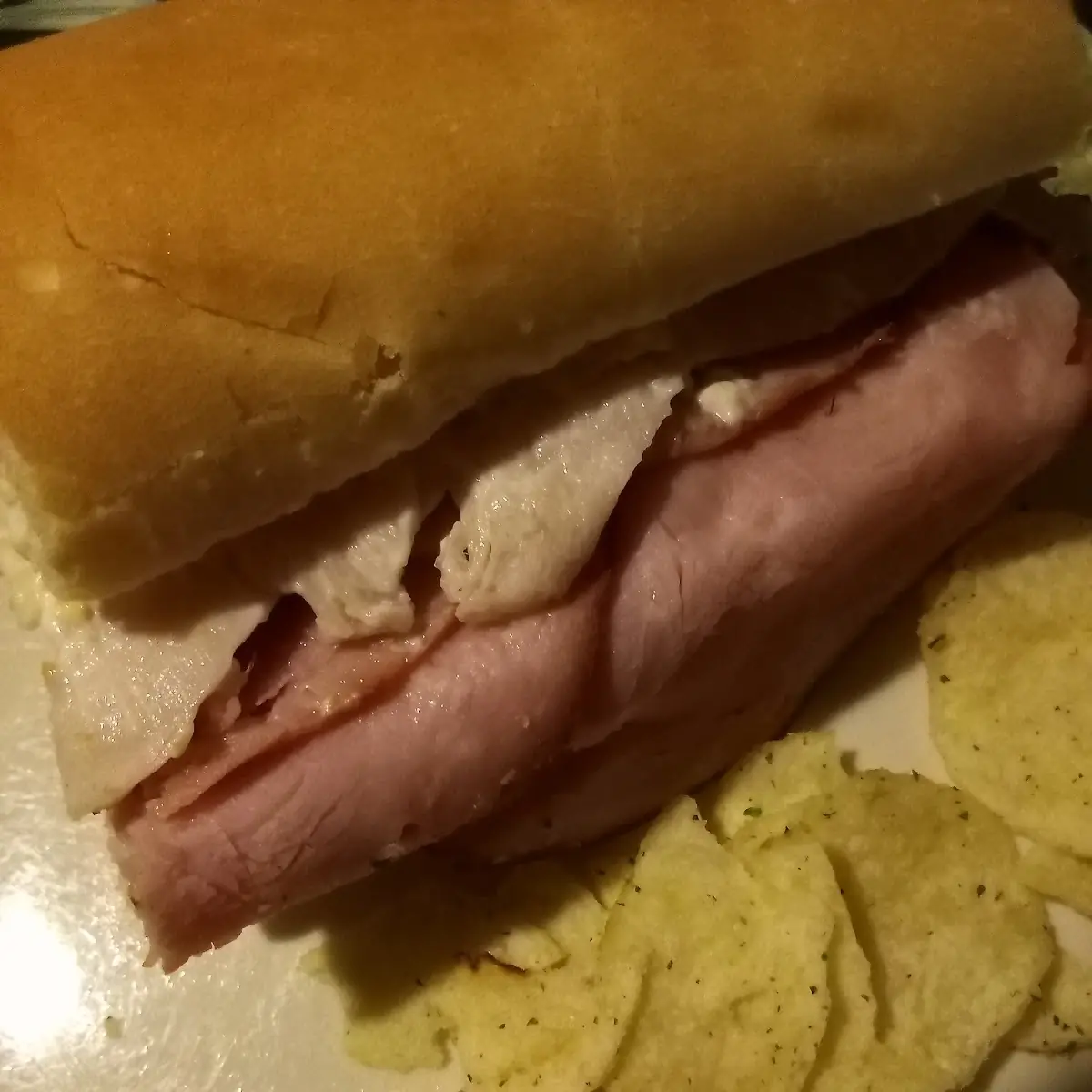 Giant Toasted Ham & 3 Cheese Melt