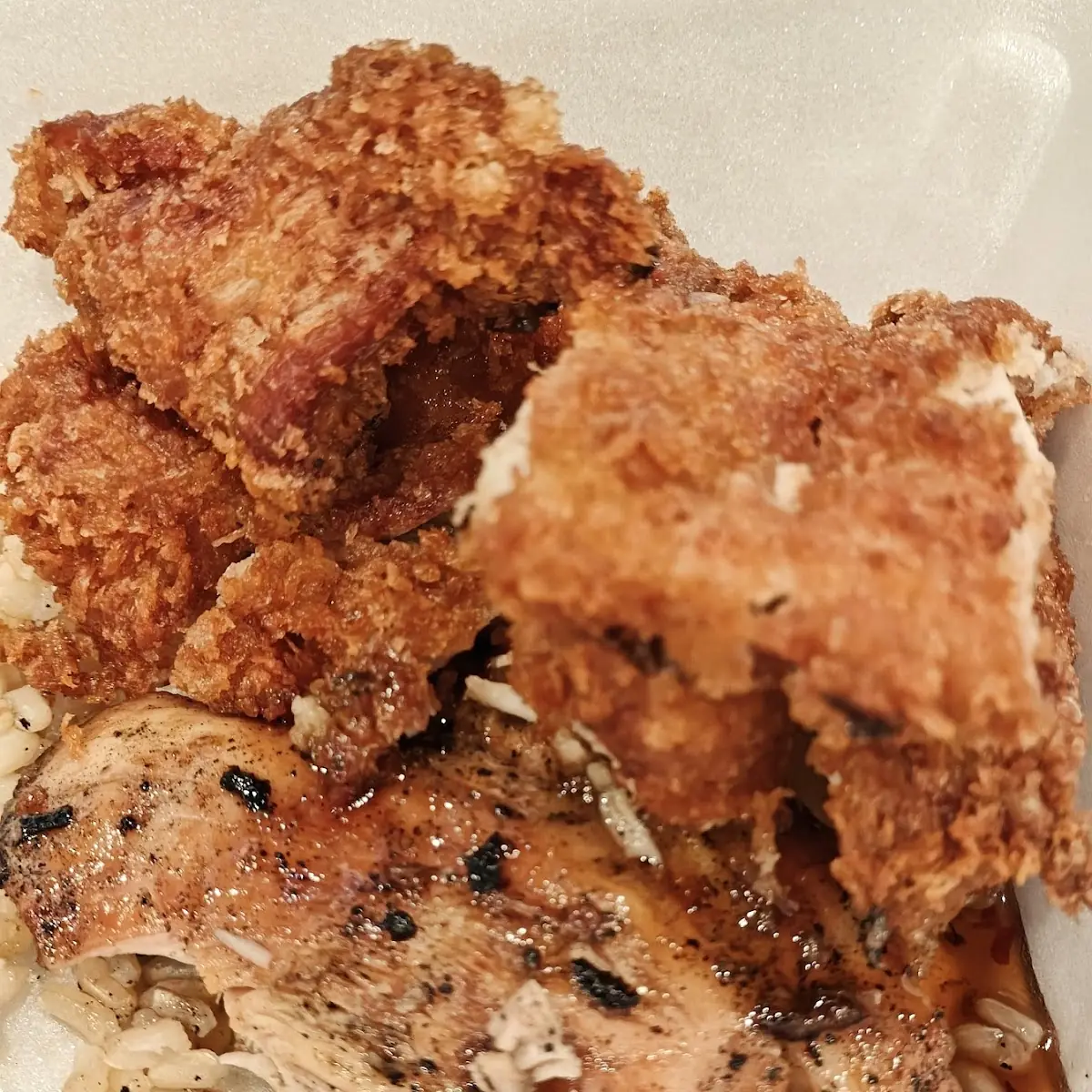 Chicken Teriyaki-Katsu Combo